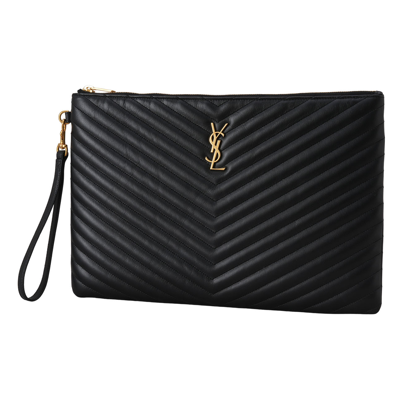 YVES SAINT LAURENT(USED)생로랑 440222 모노그램 클러치 라지
